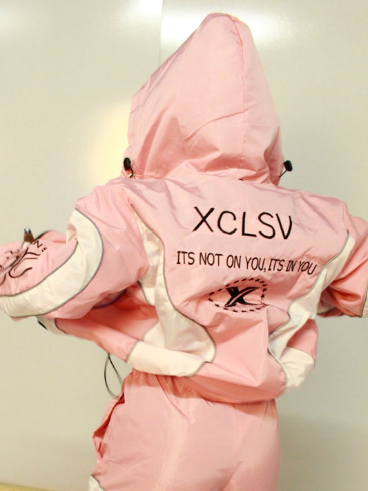 Salmon Pink Windbreaker