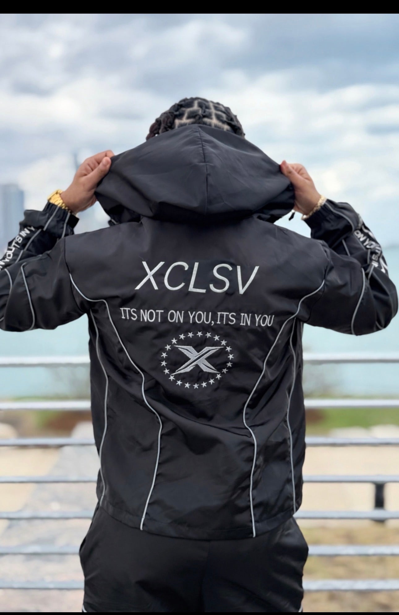 Stony Mountains Windbreaker